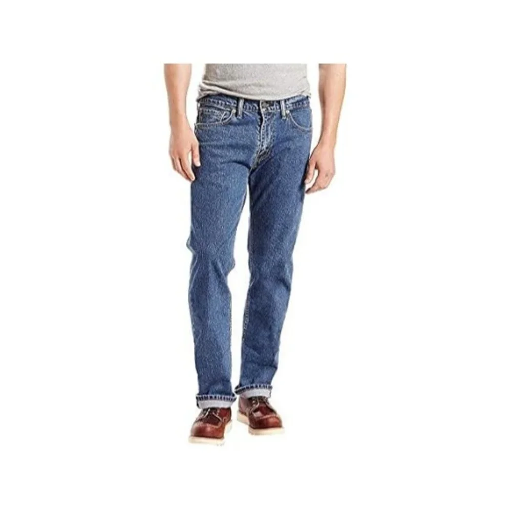 Mens Levi's 505 Regular Stretch Jean 32 x 30 NWT